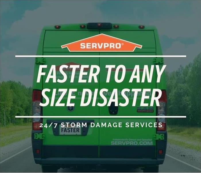 SERVPRO Van on the way