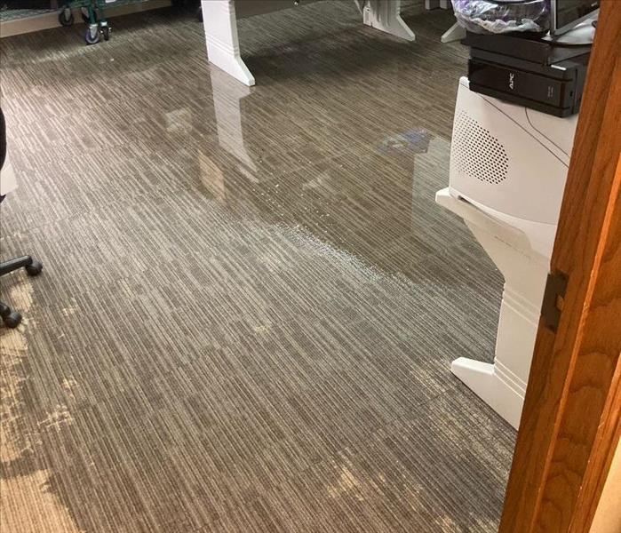 Water damage in Office 